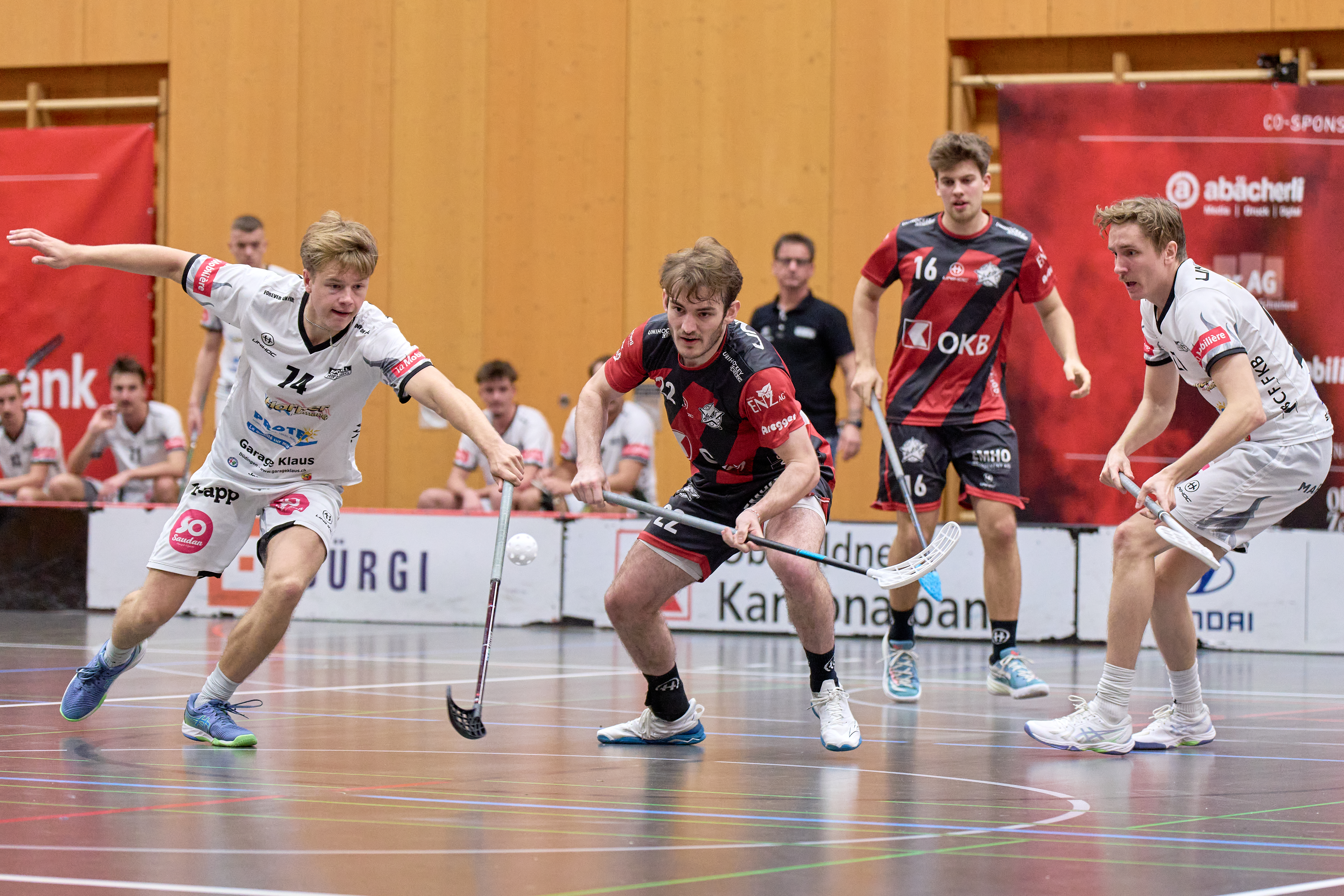 Die OKB ist unter anderem auf allen Trikots präsent.