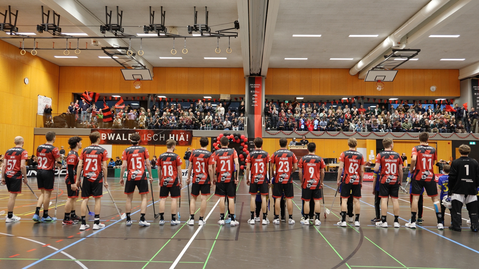 In den Playoffs ist die Dreifachhalle in Sarnen jeweils gut gefüllt.