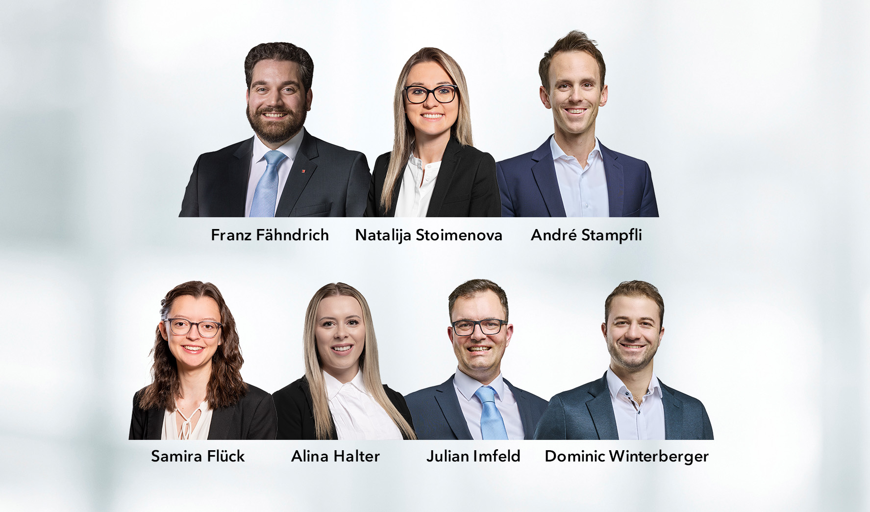 Die Beförderten der Obwaldner Kantonalbank