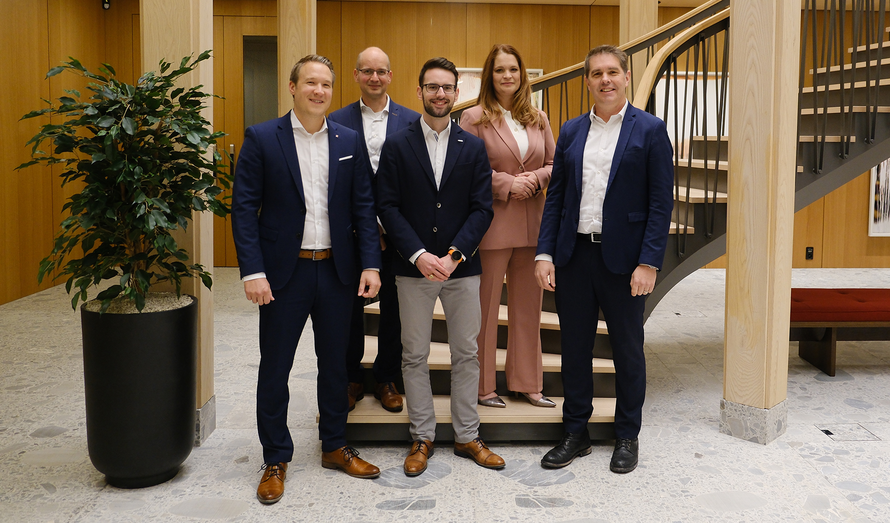 Referenten an der OKB.Wirtschaftsarena