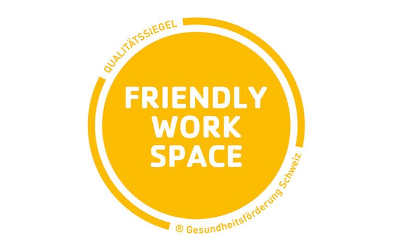 Qualitätssigel Friendly Work Space