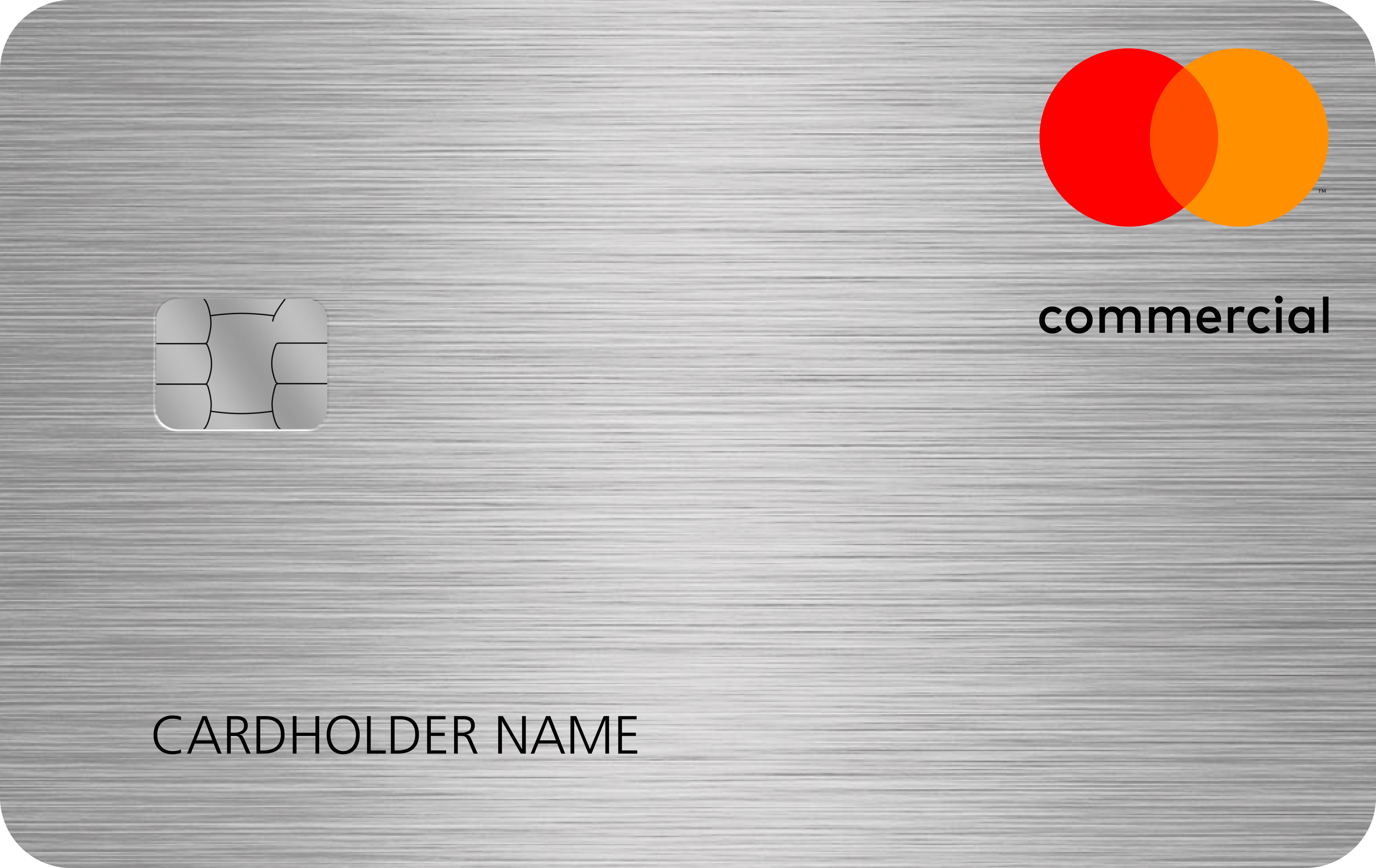 Bild der Mastercard Commercial Silber