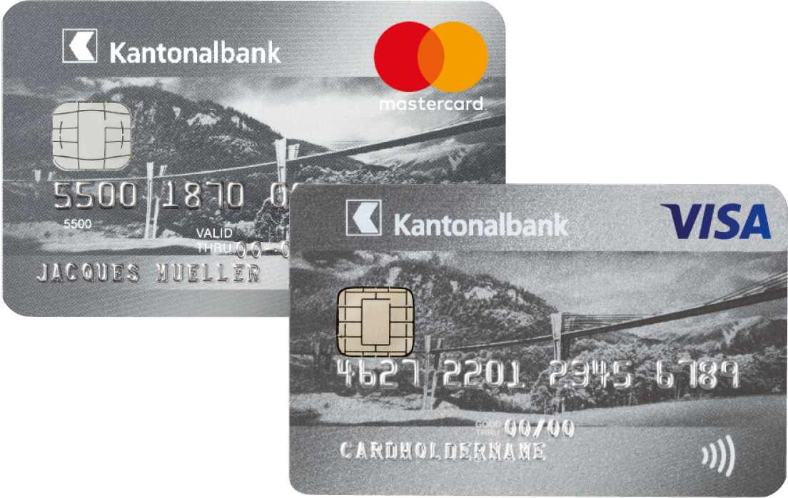 Bild der Mastercard Silber und Visa Classic