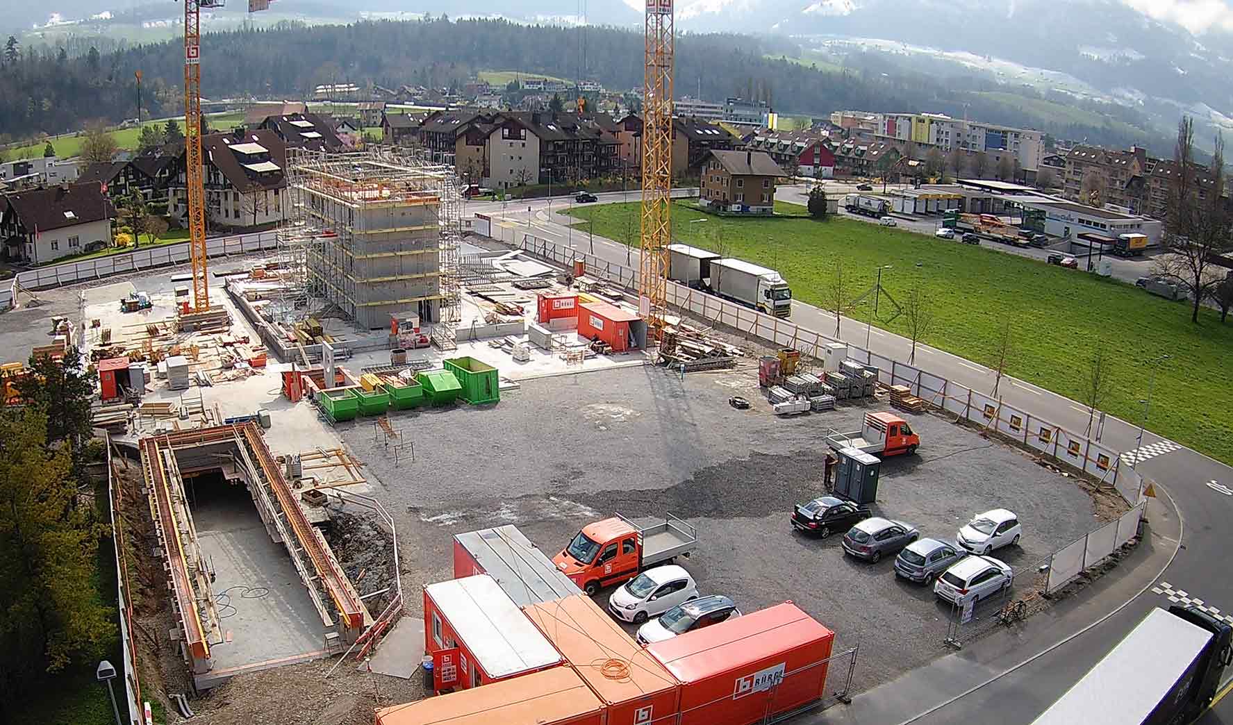 Baustelle am 31.03.2020