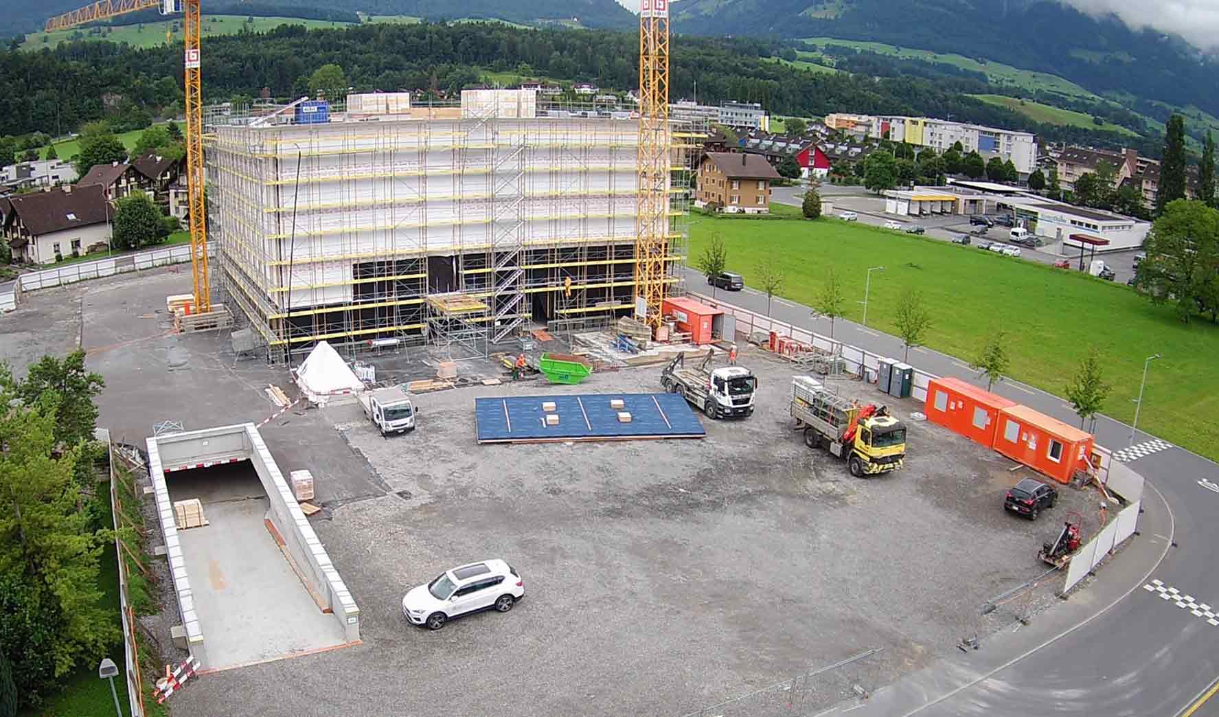 Baustelle am 03.Juli 2020