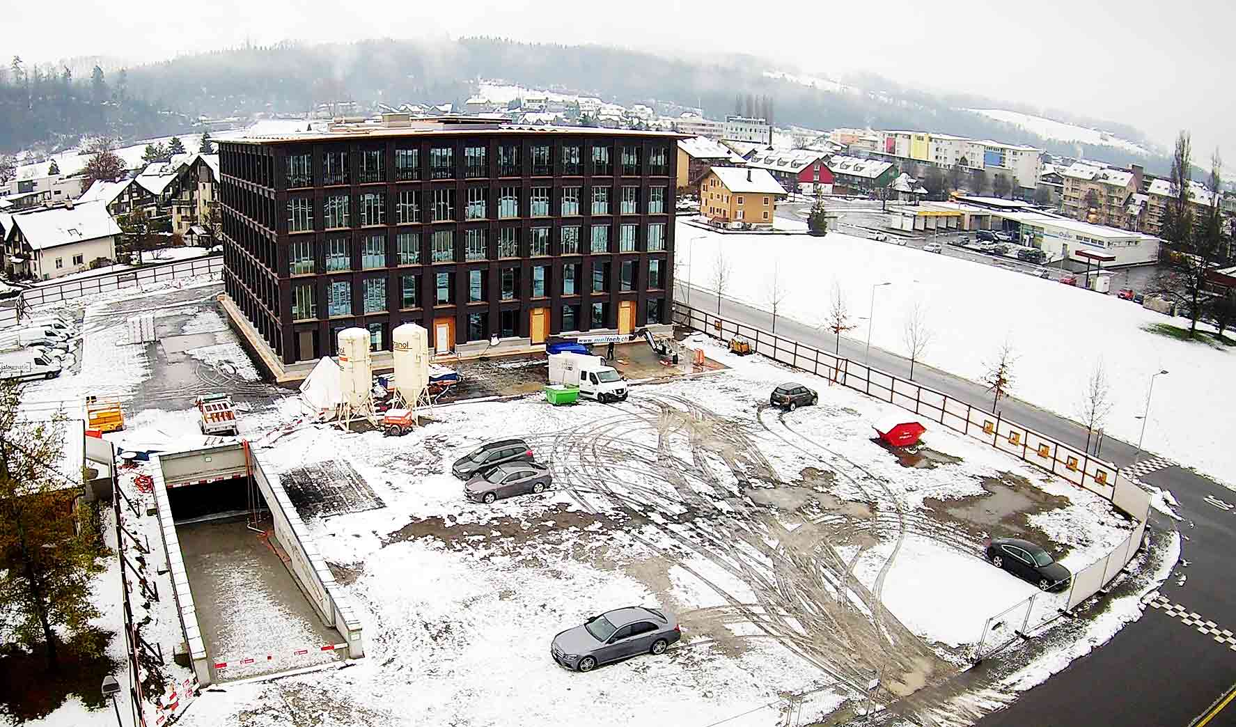 Baustelle am 07.12.2020